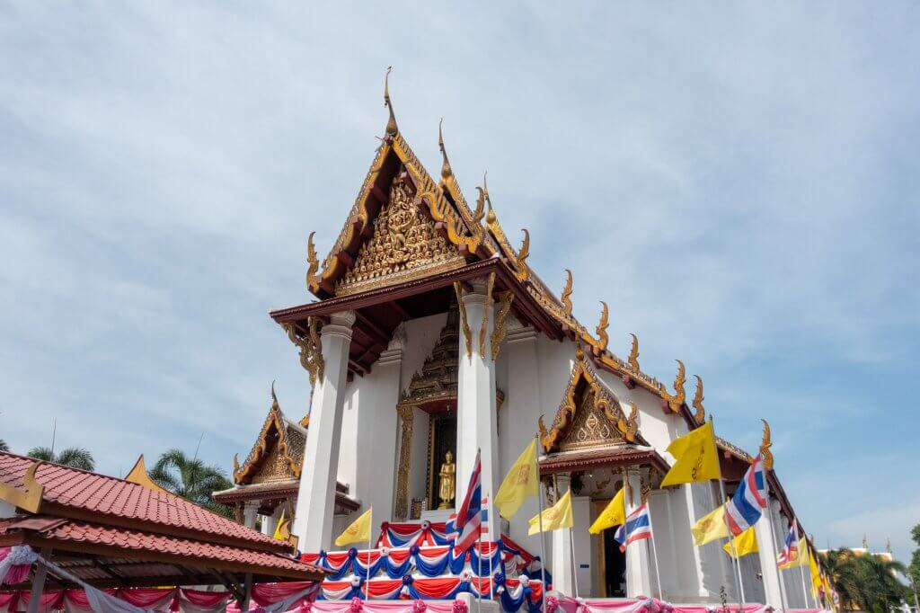 Wat Na Phra Men au sud de la Thaïlande