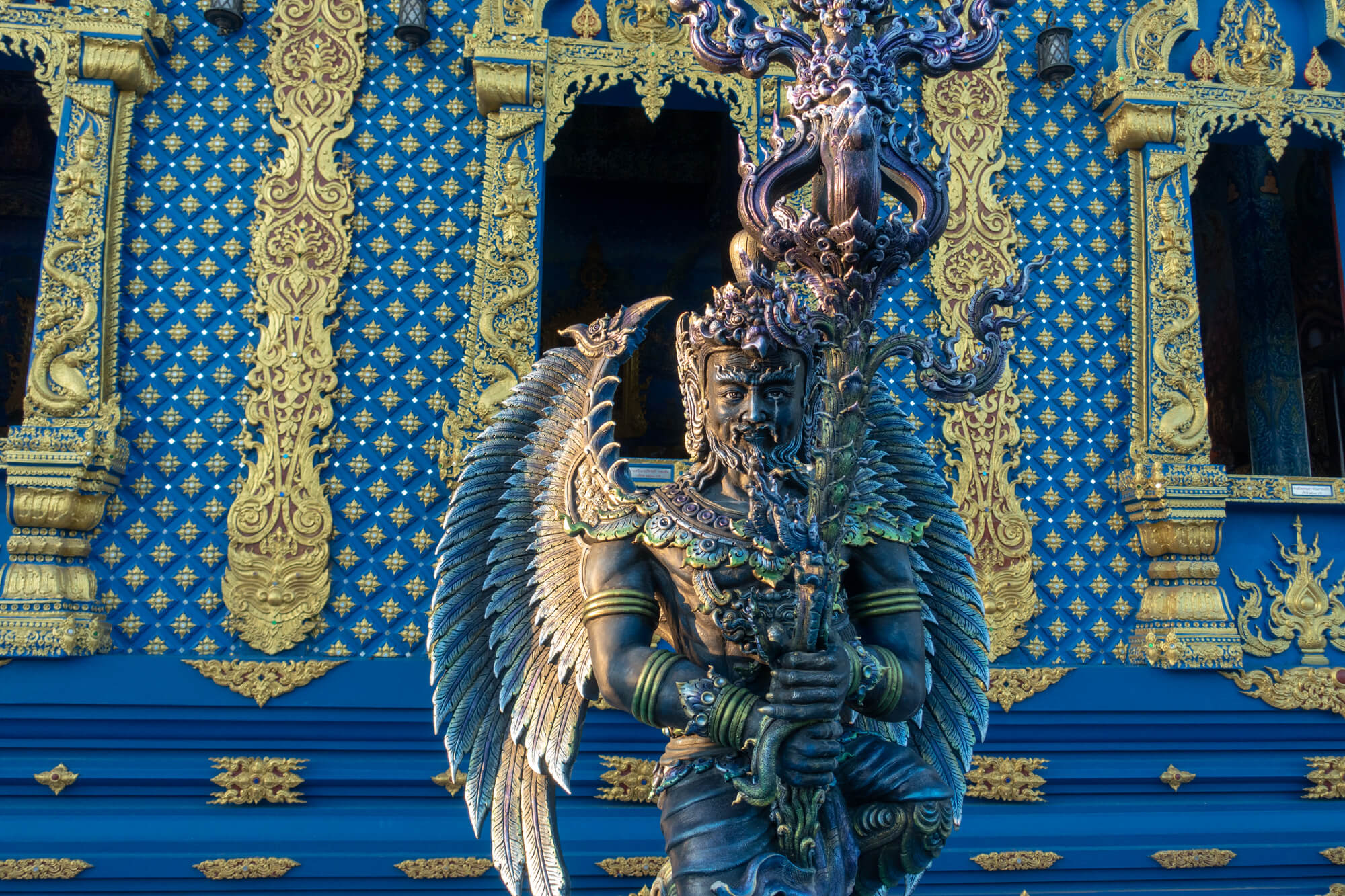 le temple bleu ou blue temple de Chiang rai 
