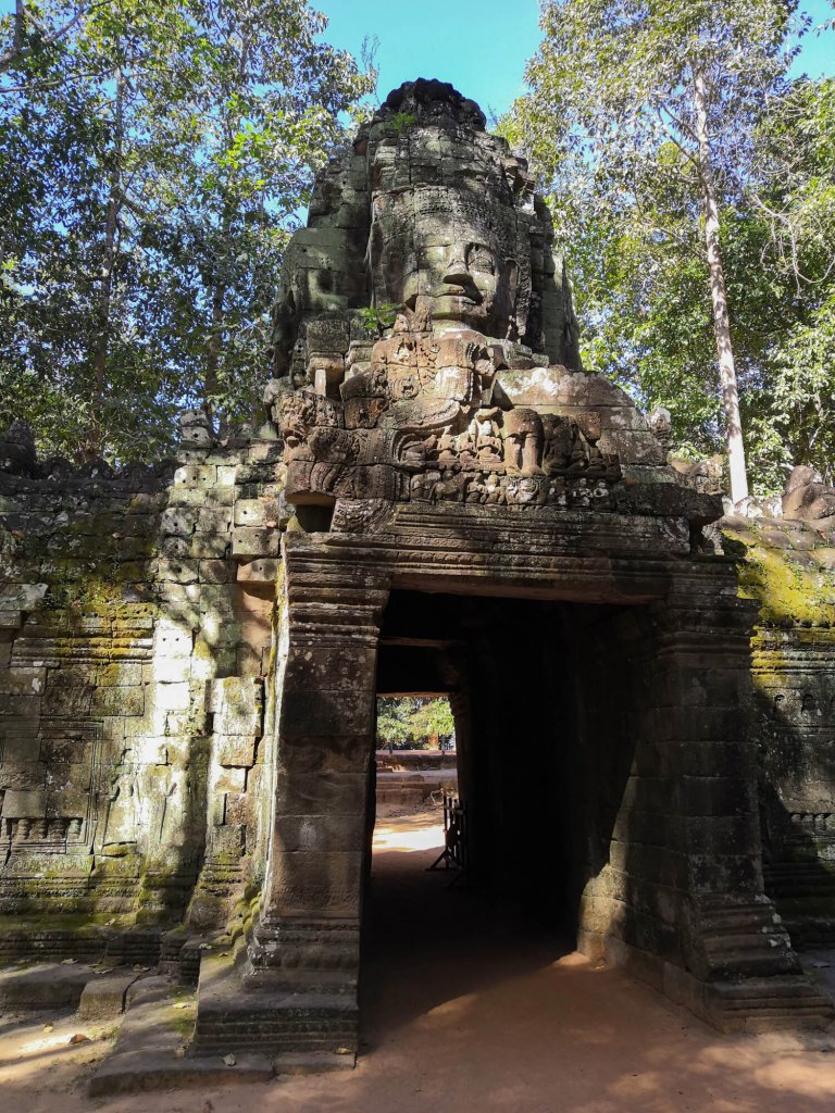 entrée du temple Ta Som, un temple du grand tour pour visiter Angkor