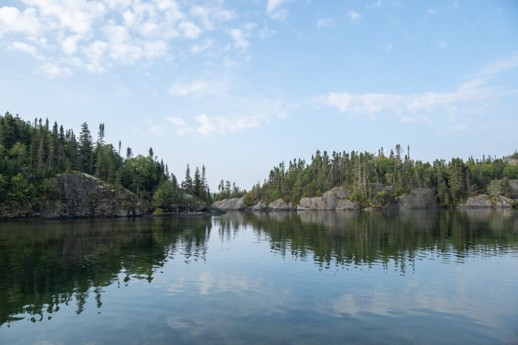 le parc de Pukaskwa, une étape de la traversée du Canada d'est en ouest